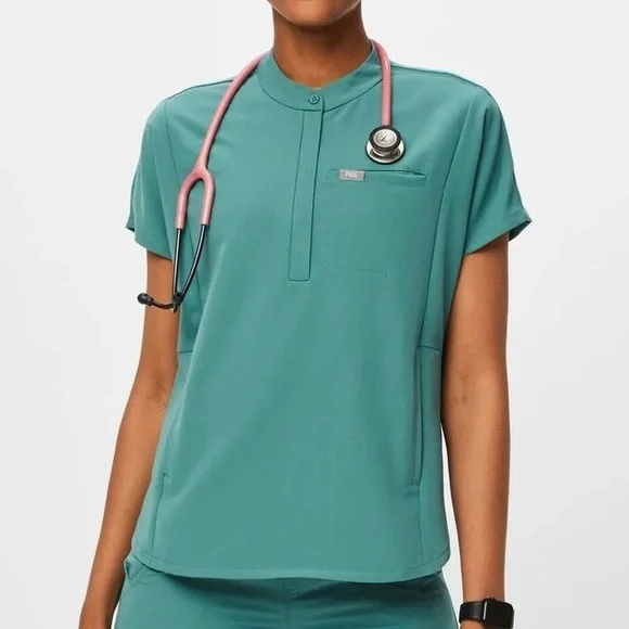 Figs Montex Mock Neck - Picture 1 of 3